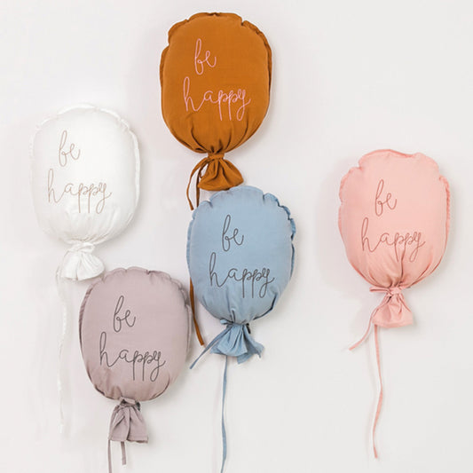 Creativity Cotton Balloon Wall Hanging Ornaments Kids Room Cute Decorations Pillow Nordic Baby Nursery Bedroom Living Room Decor