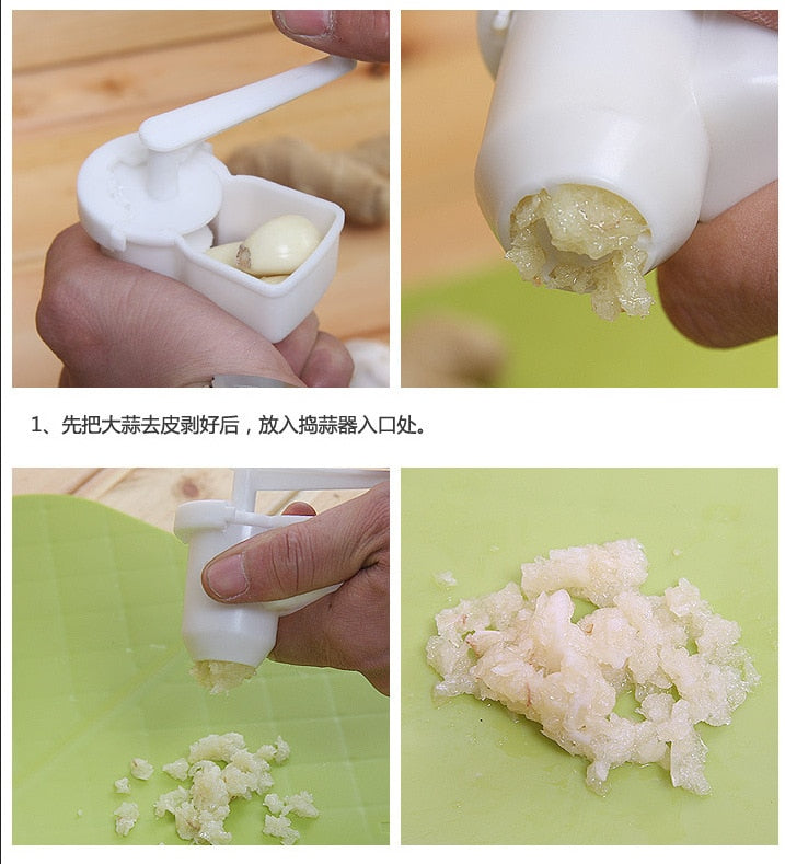 Fruit Vegetable Tool Ginger Garlic Presses High Quality Kitchen Cooking Tool Potato Garlic Cutter Best Selling