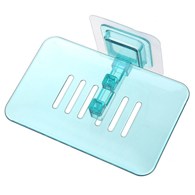 Bathroom Supplies Soap Box Dish Storage Plate Tray Holder Transparent Case Soap Holder Bathroom Container Organizers