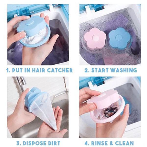 Newest Washing Machine Floating Hair Removal Filtering Mesh Cleaning Balls Bag Dirty Fiber Catcher Balls Discs