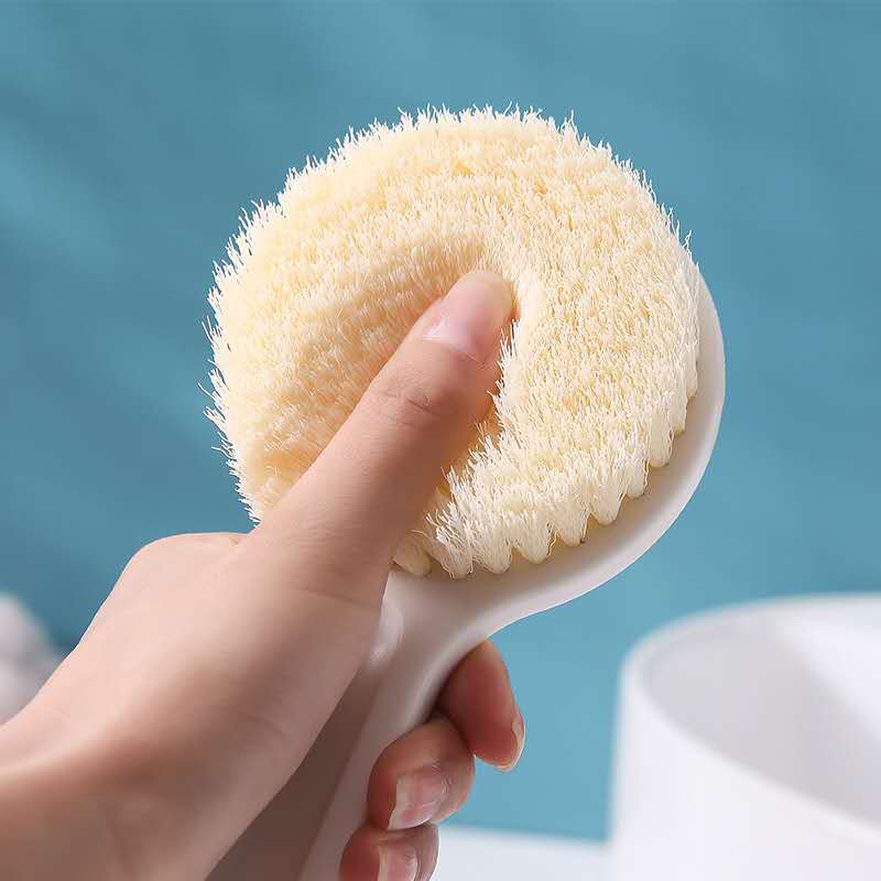 1 Piece Of Bath Towel, Back Rub, Bath Brush, Exfoliating Massage Bathtub Shower Brush SPA Woman Man Skin Care Dry Body Brush